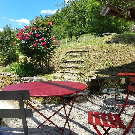 Les Repaires Hotel Nans-sous-Sainte-Anne Bagian luar foto